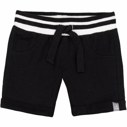 French Terry Short Black - from Kicks to Kids