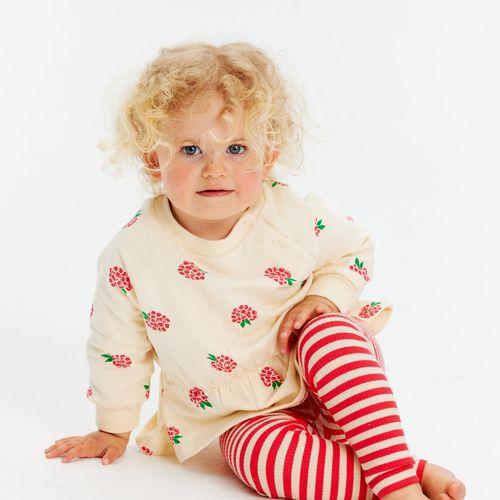 Peplum Sweatshirt - Red Raspberry – from Kicks to Kids