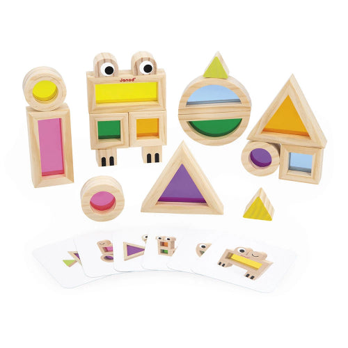 Wedgit Blocks Translucent Translucent Blocks – from Kicks to Kids