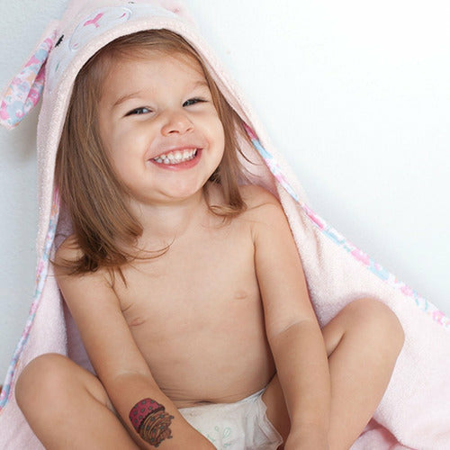 Baby Hooded Bath Towel Beatrice the Bunny - from Kicks to Kids
