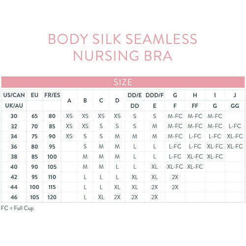 Body Silk Seamless Nursing Bra - Antique White - from Kicks to Kids