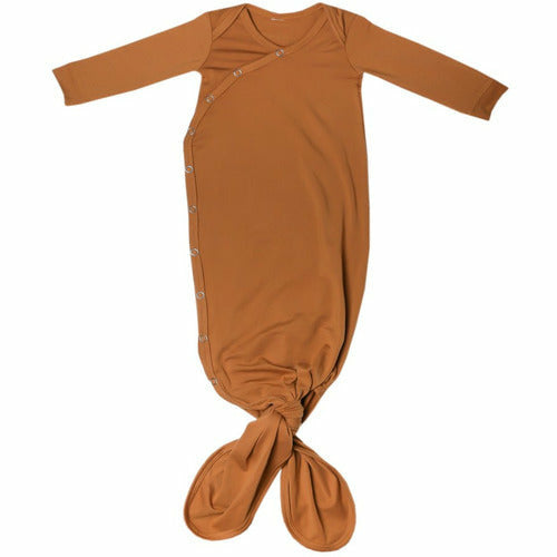 Copper Pearl Knotted Gown - Camel - from Kicks to Kids