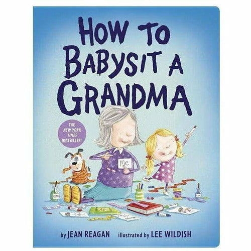 How to Babysit A Grandma Board Book - from Kicks to Kids