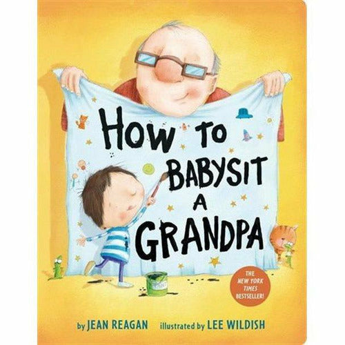 How to Babysit A Grandpa Board Book - from Kicks to Kids