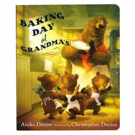 Baking Day At Grandma's Board Book - from Kicks to Kids