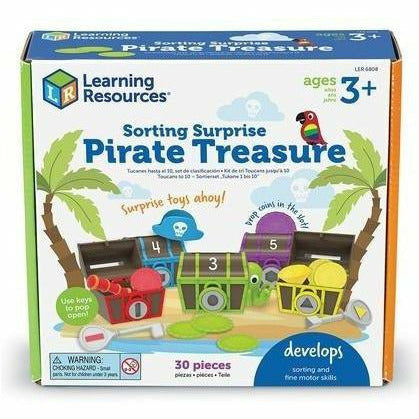 Sorting Surprise Pirate Treasure - from Kicks to Kids